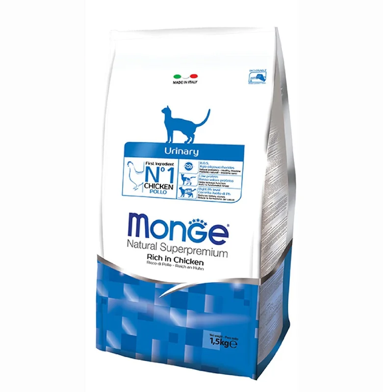 - Cat food for immune system support Monge Superpremium Natural Dry Cat Food - Urinary (1.5kg) - Cat food for immune system support Monge Superpremium Natural Dry Cat Food - Urinary (1.5kg)