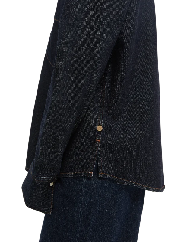 Elvis Shoestring Denim Shirt - Indigo