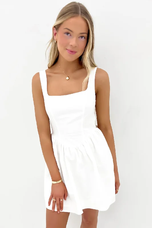 Codie Mini Dress White