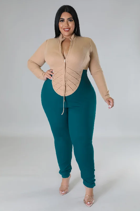 1X / TAUPE H GREEN