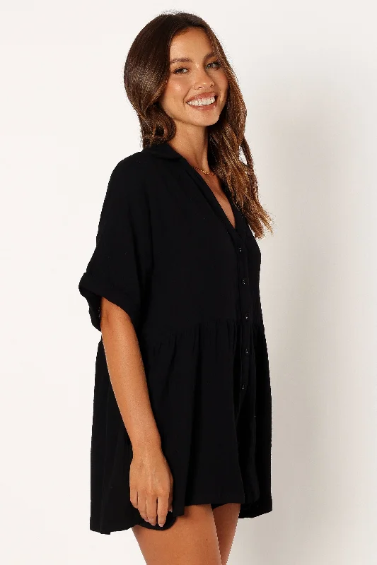 Winny Romper - Black