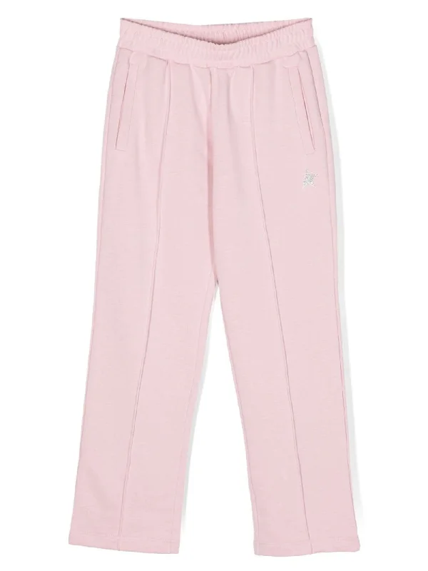 Pants in rose-pink cotton