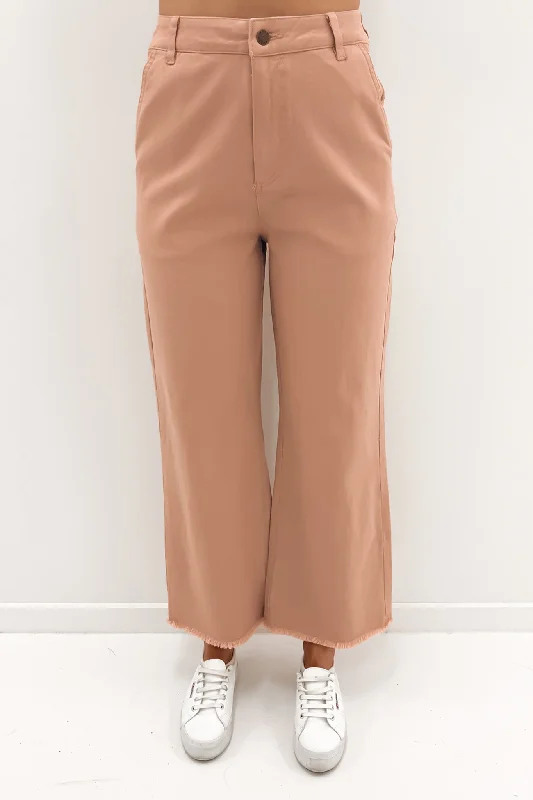 Noah Wide Leg Pant Clay