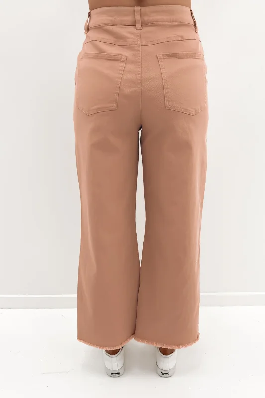 Noah Wide Leg Pant Clay