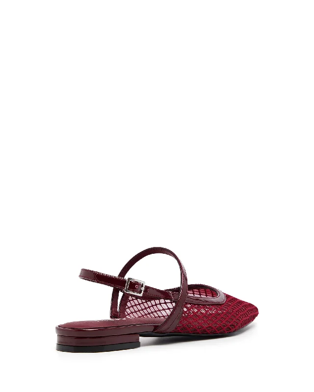 Lourdes Pointed Flat Cherry Patent