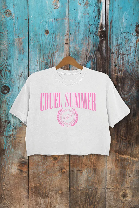 Cruel Summer Crop Top For Women