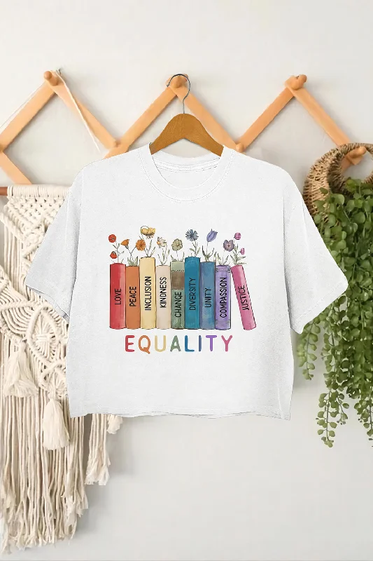 Equal Rights Love Peace T-shirt For Women