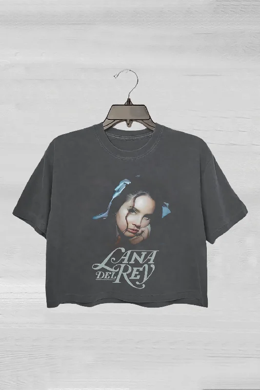 Lana Del Rey 2024 Graphic Crop Tee For Women